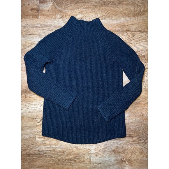 Black Madewell Mock Neck Sweater - Picture 1 of 4
